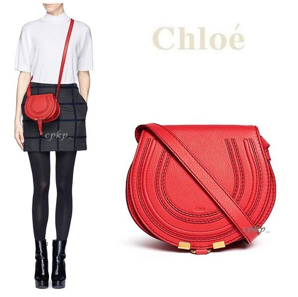 2015秋冬クロエ スーパーコピー バッグChloe 【MARCIRE】ポシェット　PAPRIKA RED 3P0580-162 06T